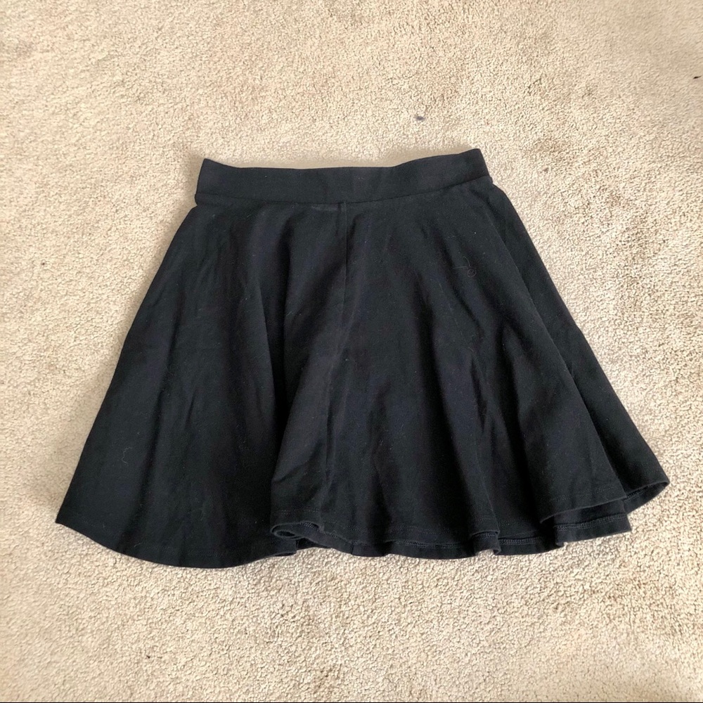 Black Skater Skirt